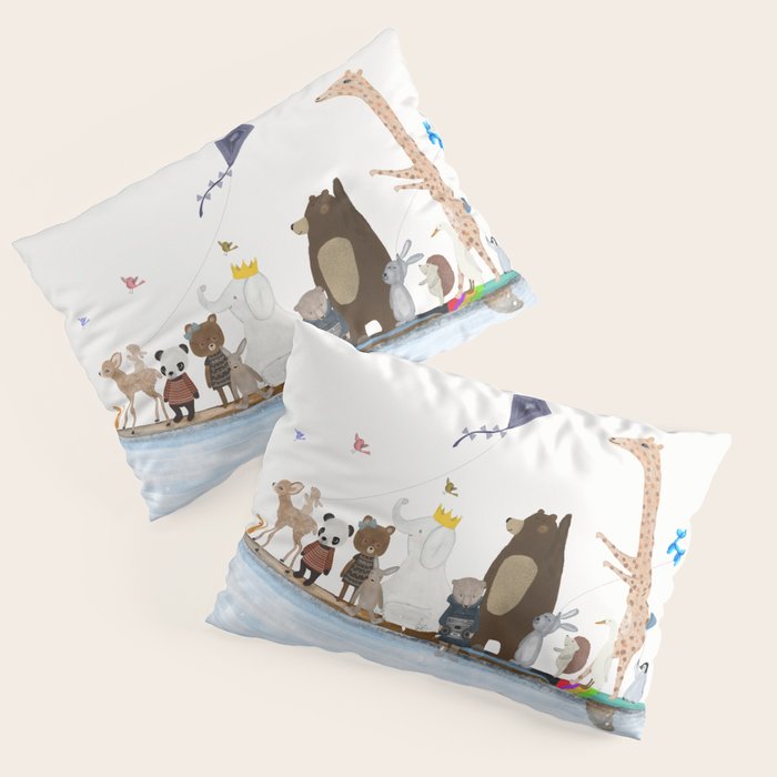 big surf time Pillow Sham Gallery Image 1
