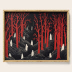 Haunted Ghost Forest  Serving Tray Gallery Image 1