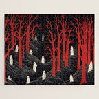 Haunted Ghost Forest  Jigsaw Puzzle Gallery Image 1