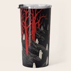 Haunted Ghost Forest  Travel Mug Gallery Image 3