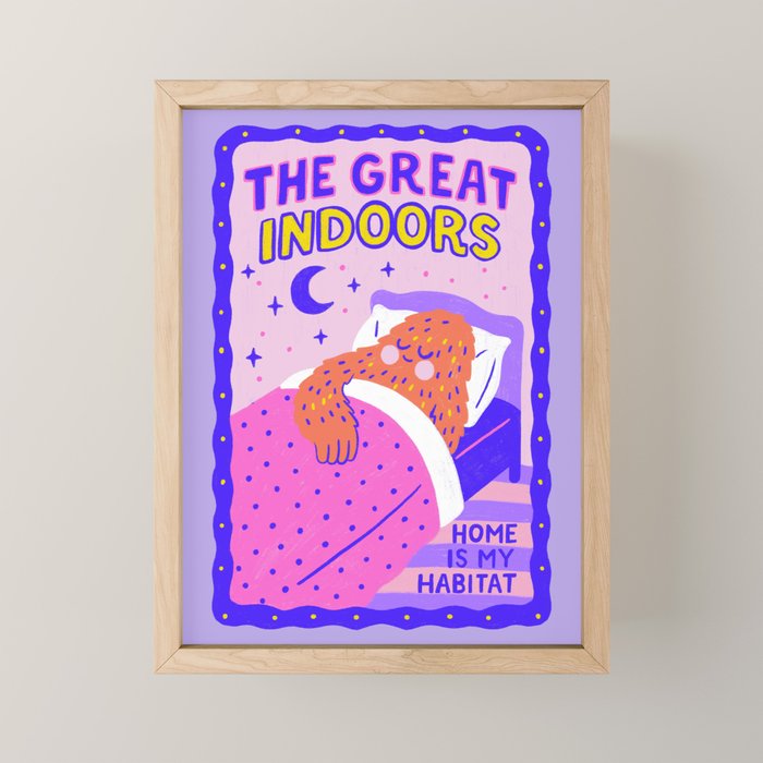 The Great Indoors Mini Art Print Gallery Image 1
