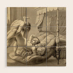  Jean Frédéric Maximilien de Waldeck Erotic Lovers XII Wood Wall Art Gallery Image 1