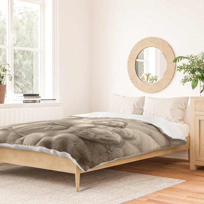  Jean Frédéric Maximilien de Waldeck Erotic Lovers XII Duvet Cover Gallery Image 2