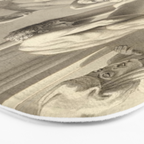  Jean Frédéric Maximilien de Waldeck Erotic Lovers XII Bath Mat Gallery Image 3