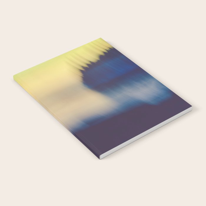coastal maine abstract - abstract seascape photography Notebook Gallery Image 1