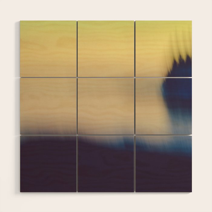 coastal maine abstract - abstract seascape photography Wood Wall Art Gallery Image 1