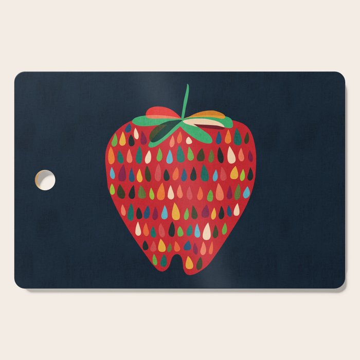 Strawberry Cutting Board Gallery Image 1