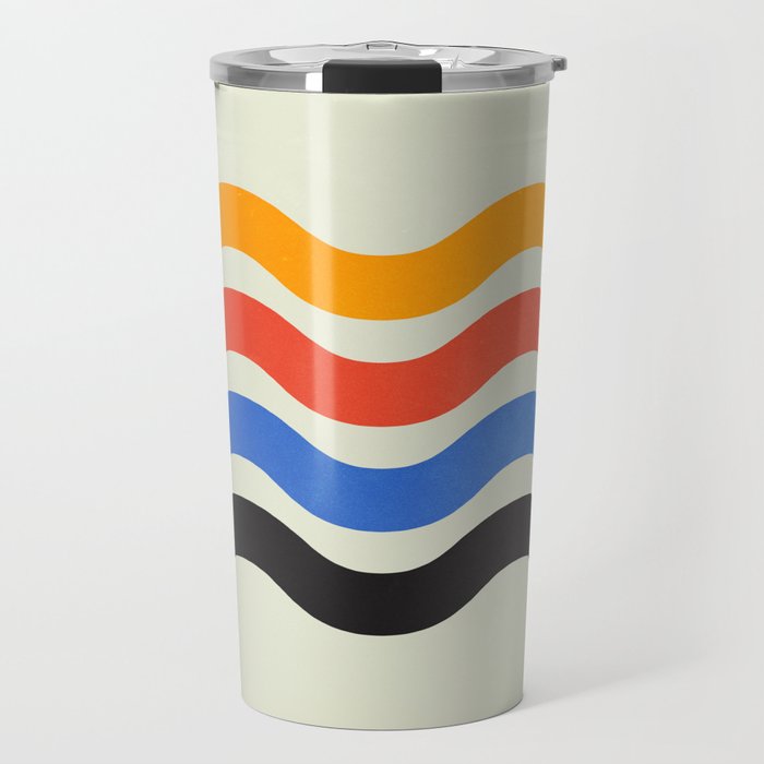 Bauhaus Waves Travel Mug Gallery Image 1