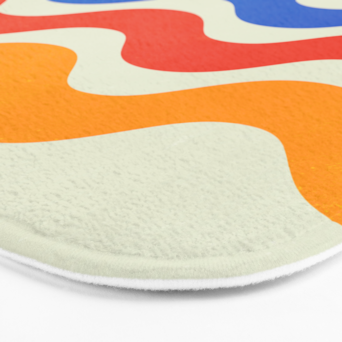 Bauhaus Waves Bath Mat Gallery Image 3