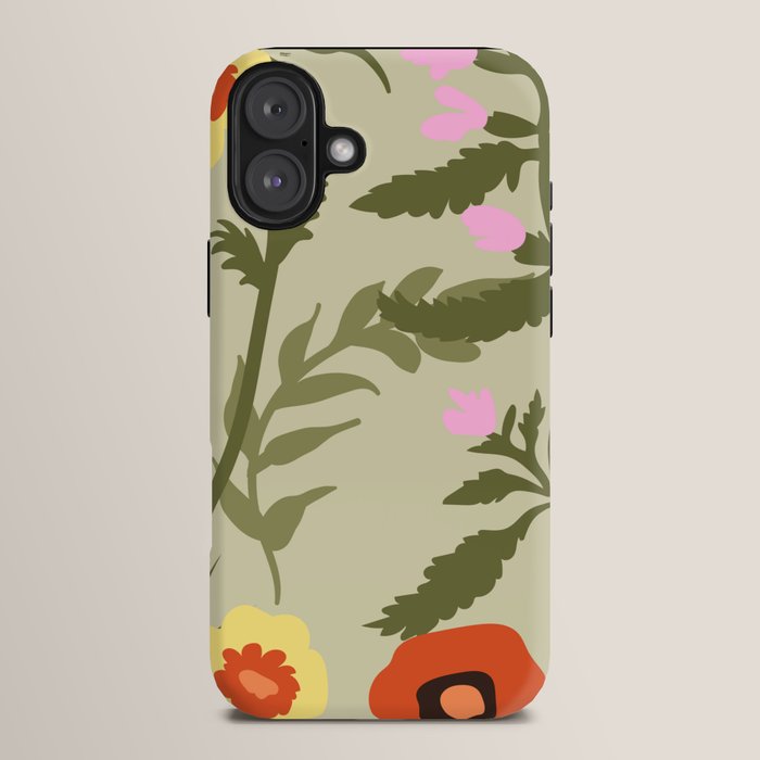 Flower Market, Prague, Abstract floral art iPhone Case Gallery Image 14