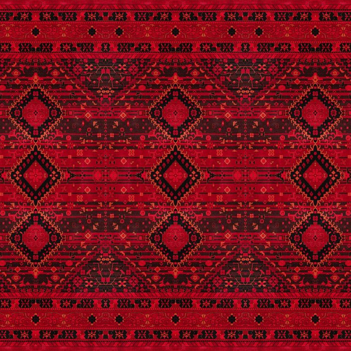 Scarlet Elegance: Oriental Moroccan & Ottoman Artistry Coffee Mug Gallery Image 2