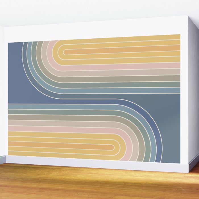 Gradient Curvature IV Wall Mural Gallery Image 2