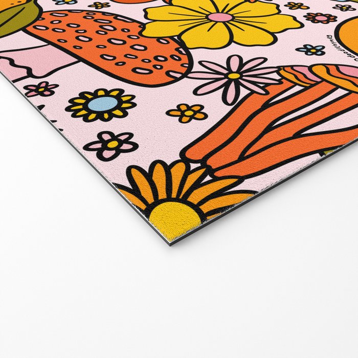 Summertime Print Welcome Mat Gallery Image 2