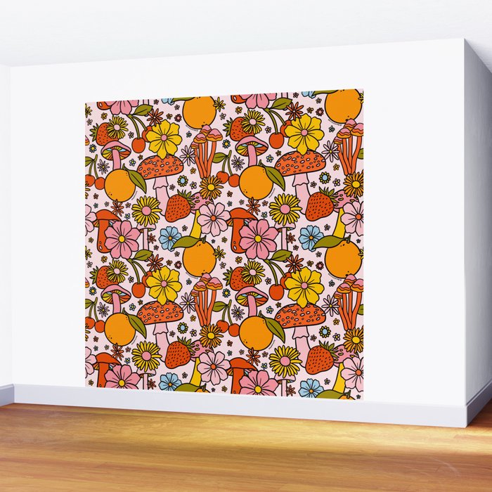 Summertime Print Wall Mural Gallery Image 2