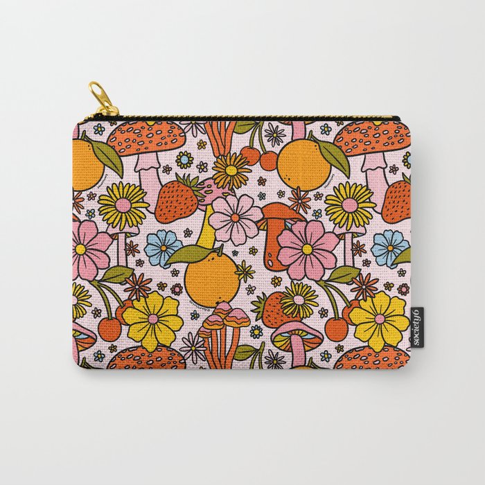 Summertime Print Carry All Pouch Gallery Image 1