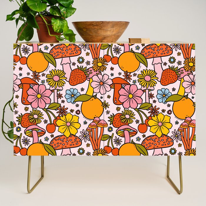 Summertime Print Credenza Gallery Image 1