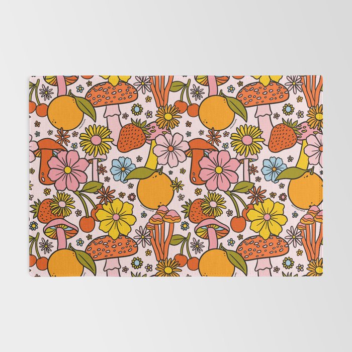 Summertime Print Rug Gallery Image 2