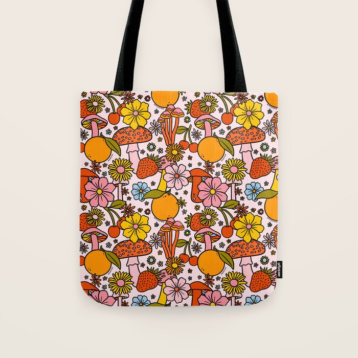 Summertime Print Tote Bag Gallery Image 1