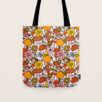 Summertime Print Tote Bag Gallery Image 1