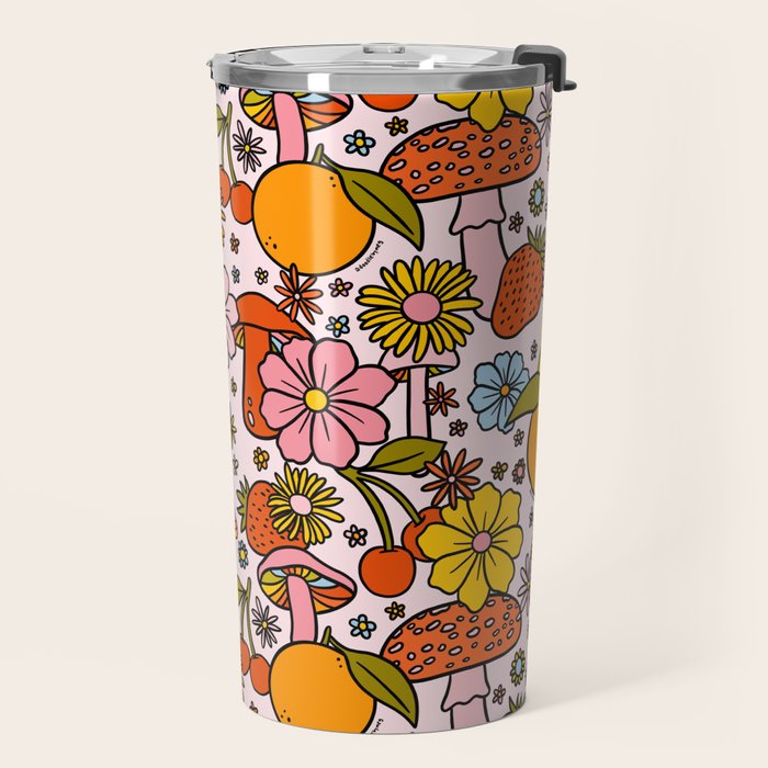 Summertime Print Travel Mug Gallery Image 2