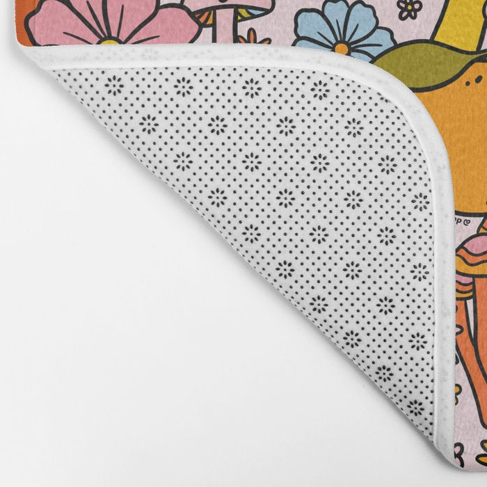 Summertime Print Bath Mat Gallery Image 2