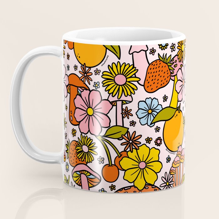 Summertime Print Coffee Mug Gallery Image 3