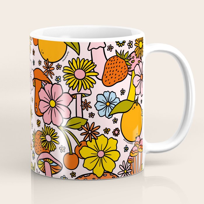 Summertime Print Coffee Mug Gallery Image 1