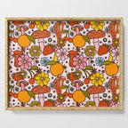Summertime Print Serving Tray Gallery Image 1