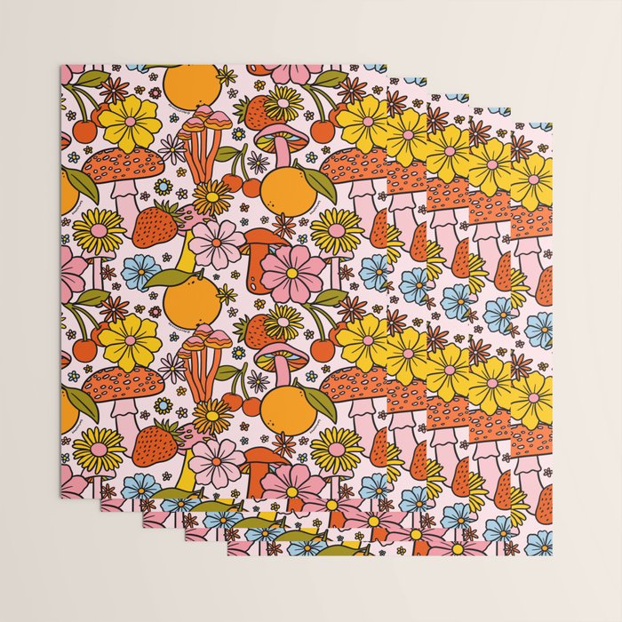 Summertime Print Wrapping Paper Gallery Image 3