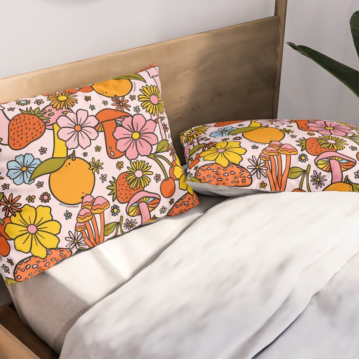 Summertime Print Pillow Sham Gallery Image 2