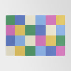 Bold Colorful Checks Pattern - Large XVI Rug Gallery Image 2