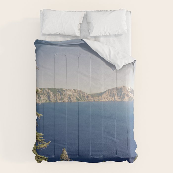 Beautiful Blue Crater Lake Comforter Gallery Image 6