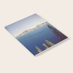 Beautiful Blue Crater Lake Notebook Gallery Image 2