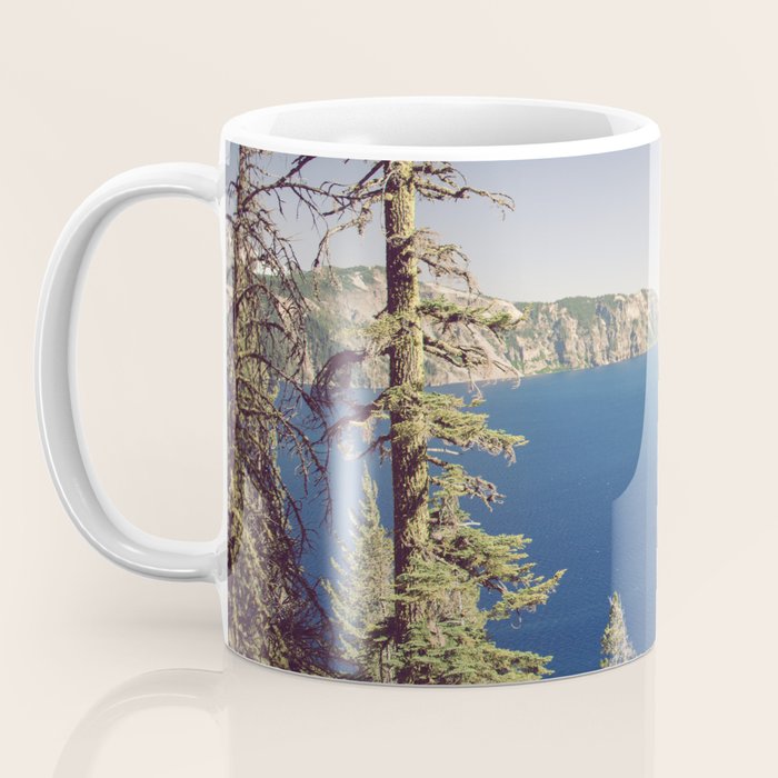 Beautiful Blue Crater Lake Coffee Mug Gallery Image 3
