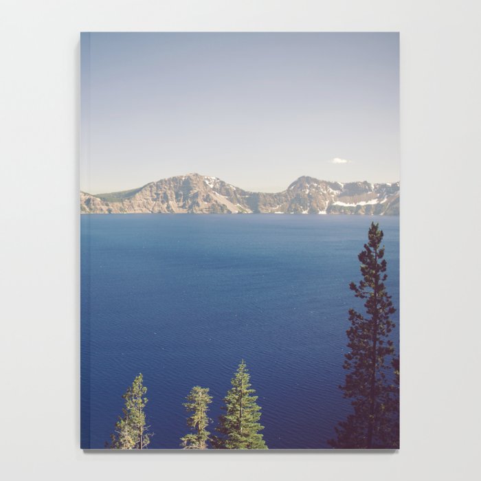 Beautiful Blue Crater Lake Notebook Gallery Image 4