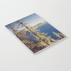 Beautiful Blue Crater Lake Notebook Gallery Image 3