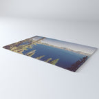 Beautiful Blue Crater Lake Rug Gallery Image 3