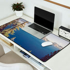 Beautiful Blue Crater Lake Desk Mat Gallery Image 2