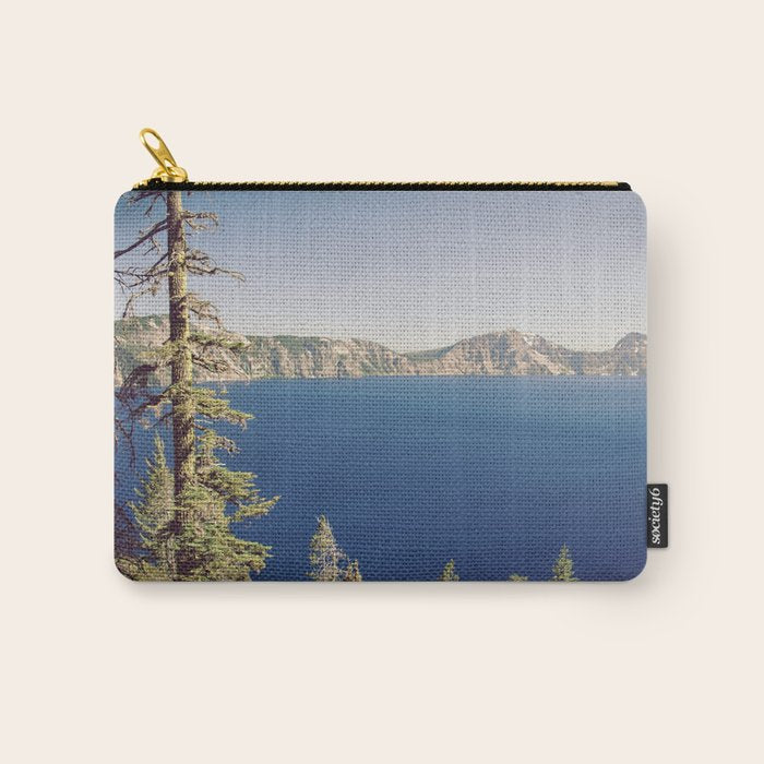 Beautiful Blue Crater Lake Carry All Pouch Gallery Image 1