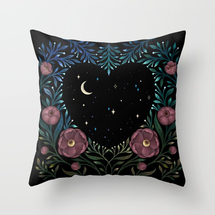 Heartful of Thanks Throw Pillow Gallery Image 1