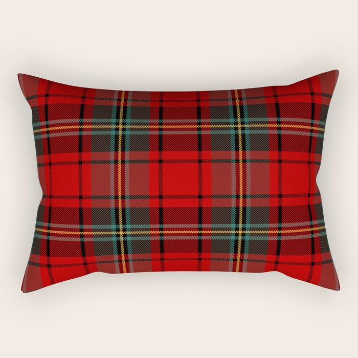  Christmas Tartan Plaid Rectangular Pillow Gallery Image 2