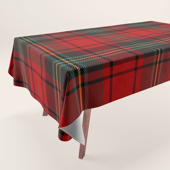  Christmas Tartan Plaid Tablecloth Gallery Image 1