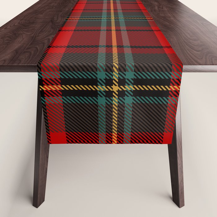  Christmas Tartan Plaid Table Runner Gallery Image 1
