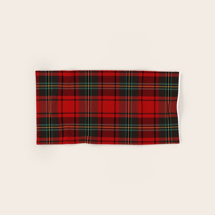 Christmas Tartan Plaid Bath Towel Gallery Image 1