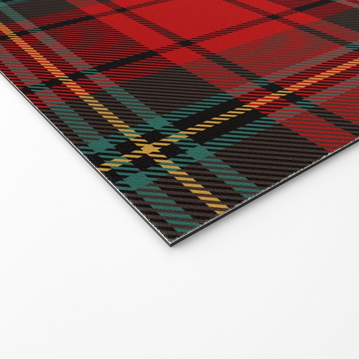  Christmas Tartan Plaid Welcome Mat Gallery Image 2