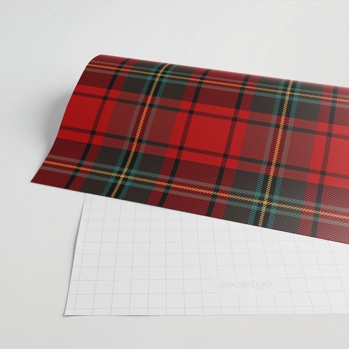  Christmas Tartan Plaid Wrapping Paper Gallery Image 2
