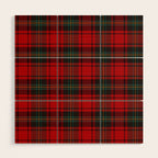  Christmas Tartan Plaid Wood Wall Art Gallery Image 1