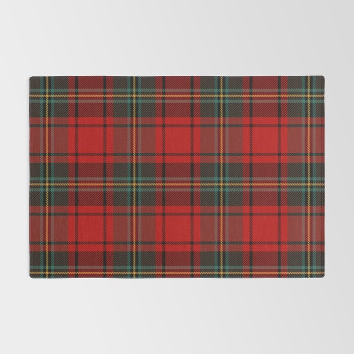  Christmas Tartan Plaid Rug Gallery Image 2