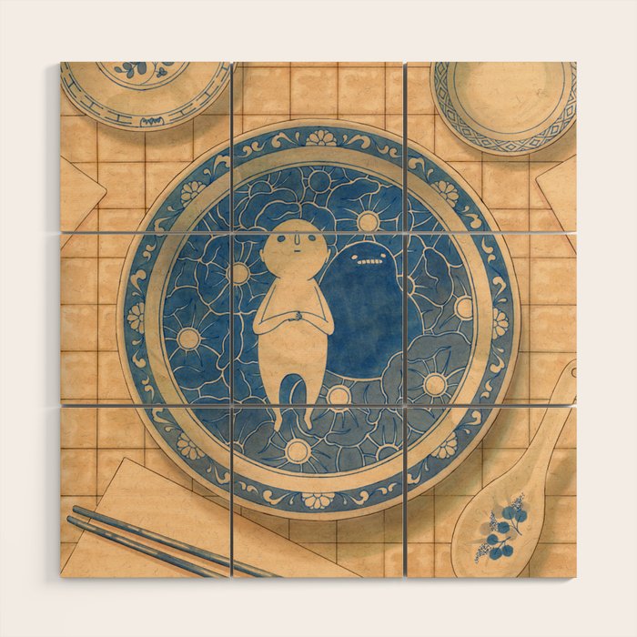 Dishes Wood Wall Art Gallery Image 1