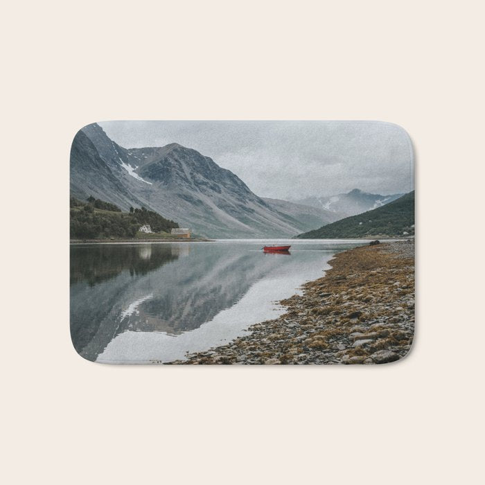 Norway I - Landscape and Nature Photography Bath Mat Gallery Image 1